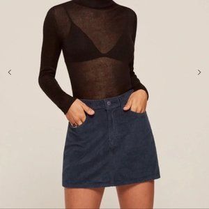 Reformation Corduroy Skirt, size 0
